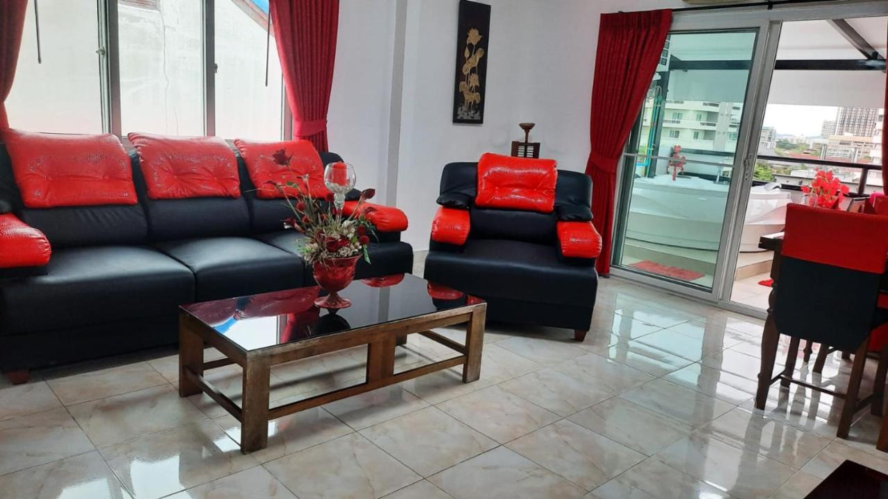 Happy Beach Jomtien Guesthouse Ngoại thất bức ảnh