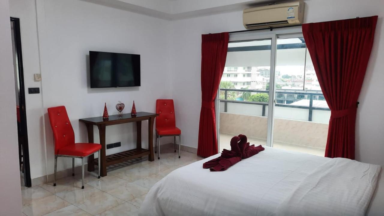 Happy Beach Jomtien Guesthouse Ngoại thất bức ảnh