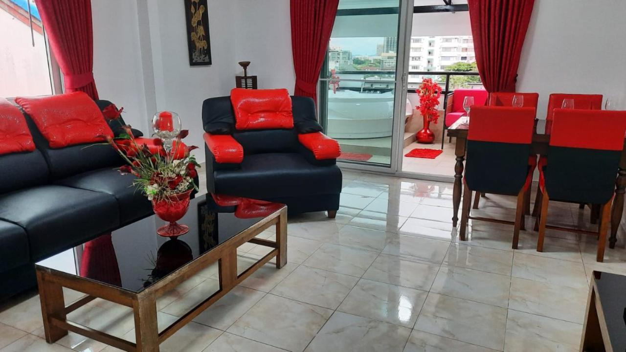 Happy Beach Jomtien Guesthouse Ngoại thất bức ảnh