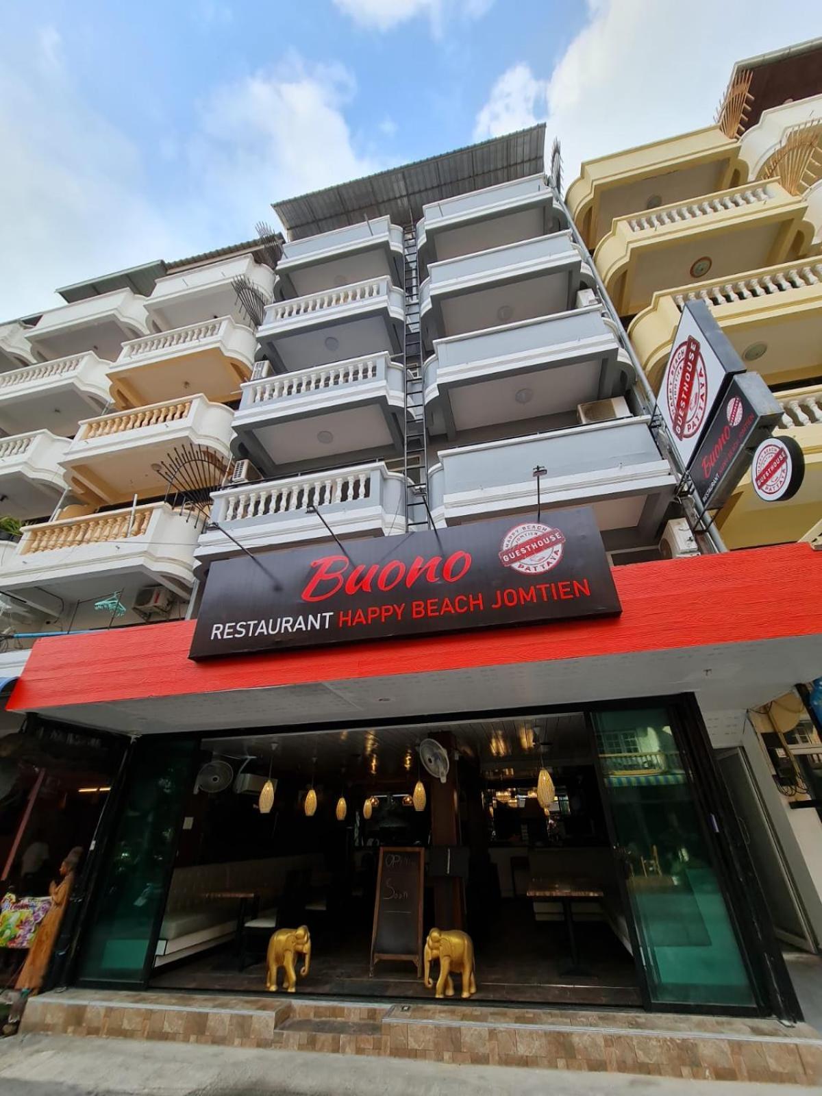 Happy Beach Jomtien Guesthouse Ngoại thất bức ảnh